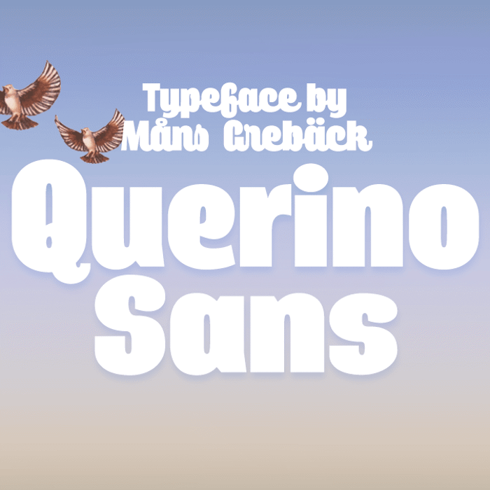 Querino Sans Font poster