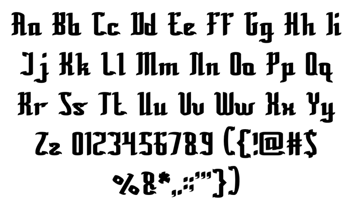 Billionaire Font poster