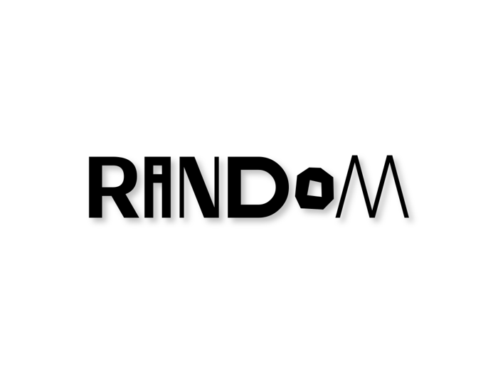 Random Six Font poster