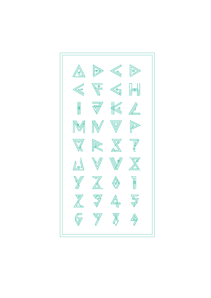 Queen of Serpents Font poster