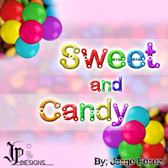 Sweet and Candy Font poster