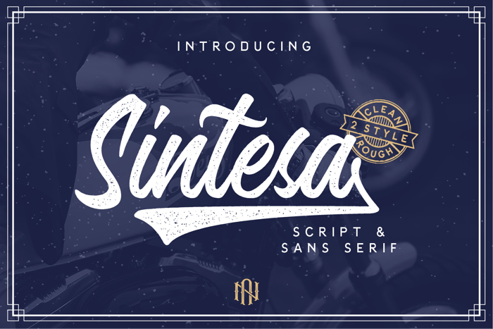 Sintesa Font poster