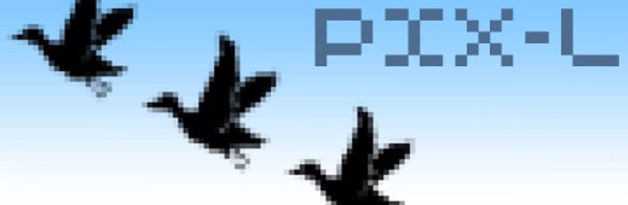 PixL Font poster