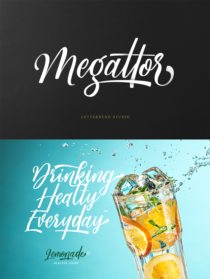 Megattor DEMO Font poster