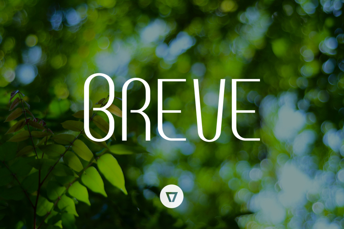 Breve SC Font poster