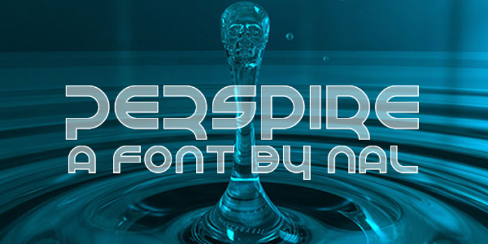 Perspire Font