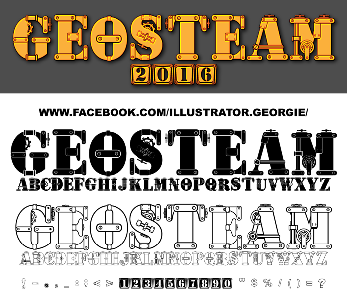 geosteam Font poster