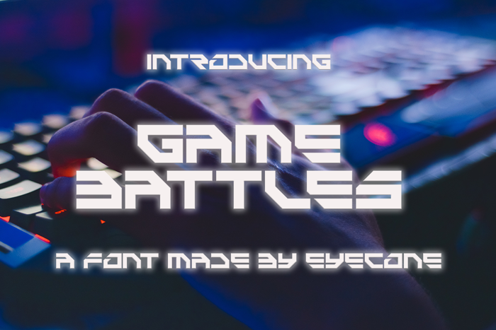 Game Battles Font
