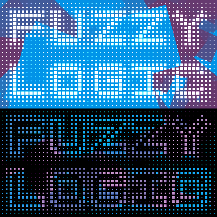 Fuzzy Logic Font poster