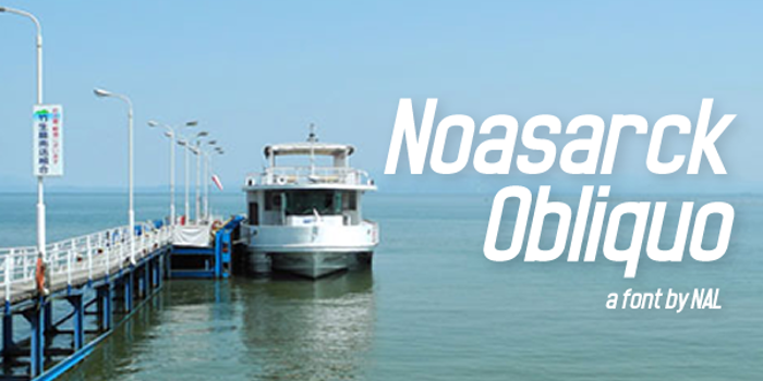 Noasarck Obliquo Font