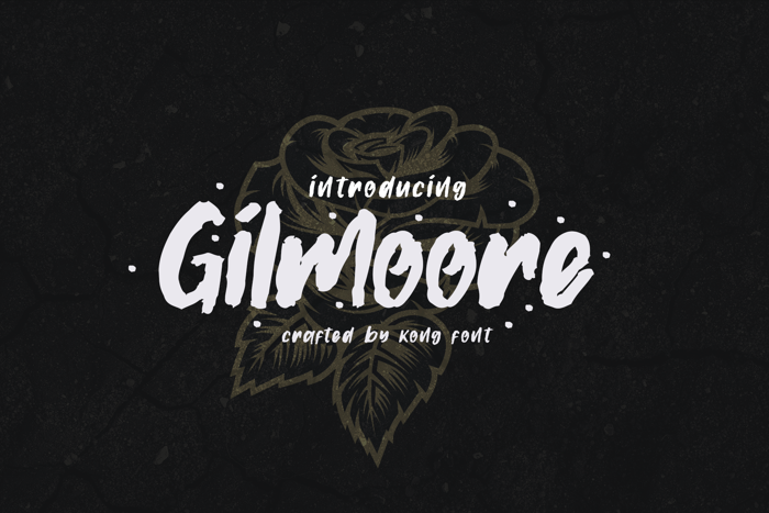 Gilmoore Font poster