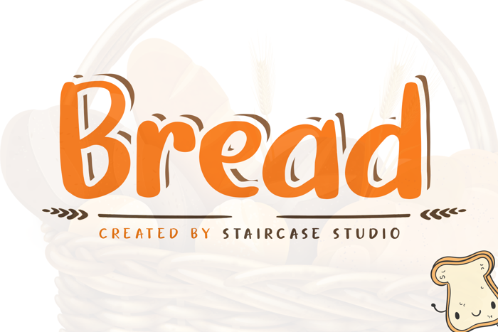 Bread Font poster