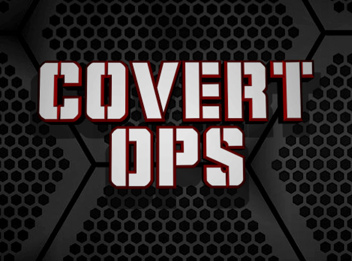 Covert Ops Font poster