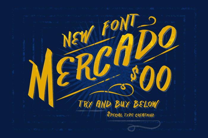 Vtks Mercado Font poster