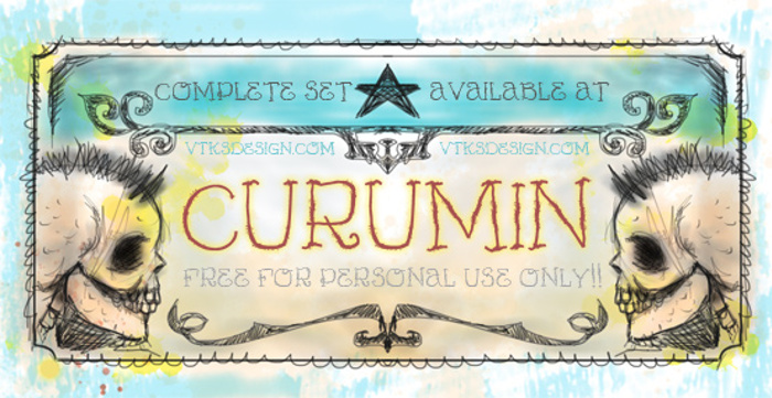 Vtks Curumin Font poster