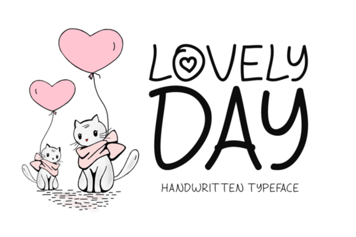Lovely Day Font poster