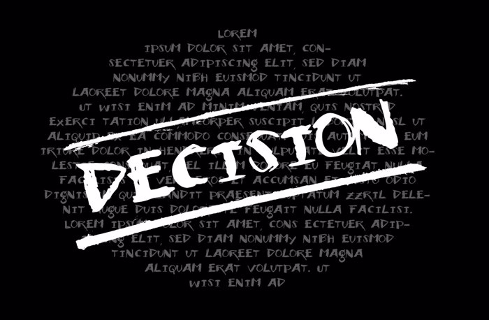 Vtks Decision poster
