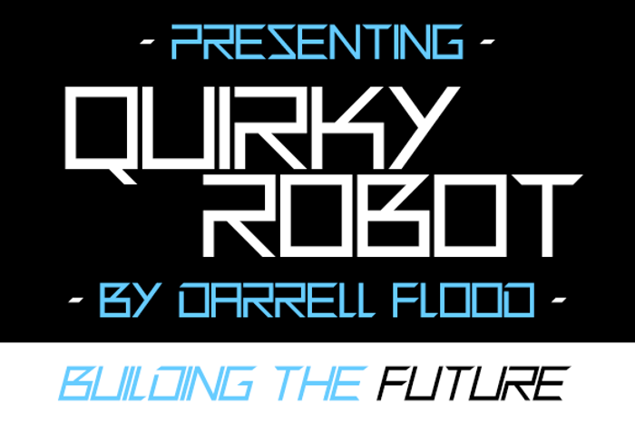 Quirky Robot poster