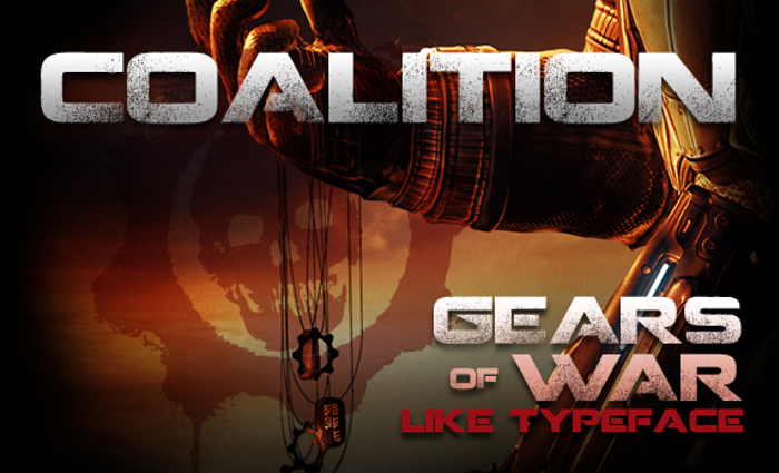 Coalition Font poster