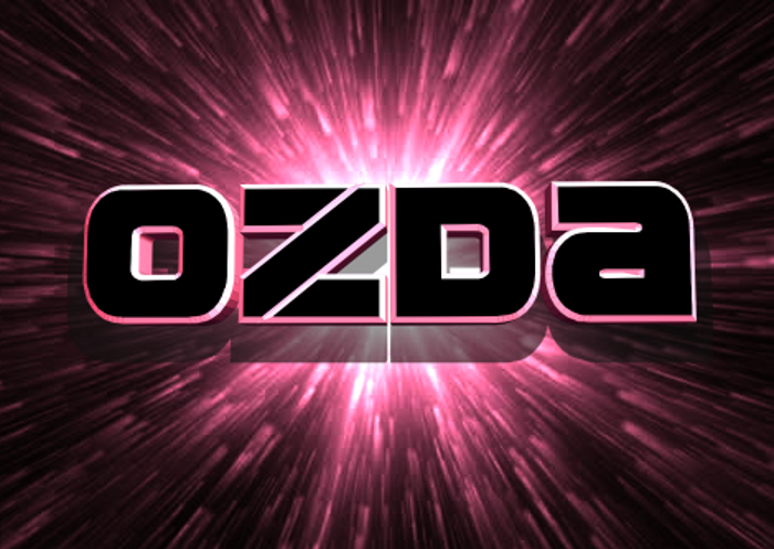 Ozda Font poster