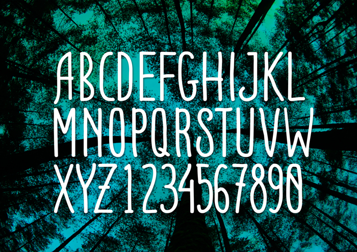 ADENTULISAN Font poster
