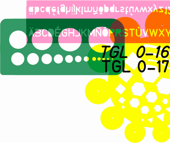 TGL Font poster