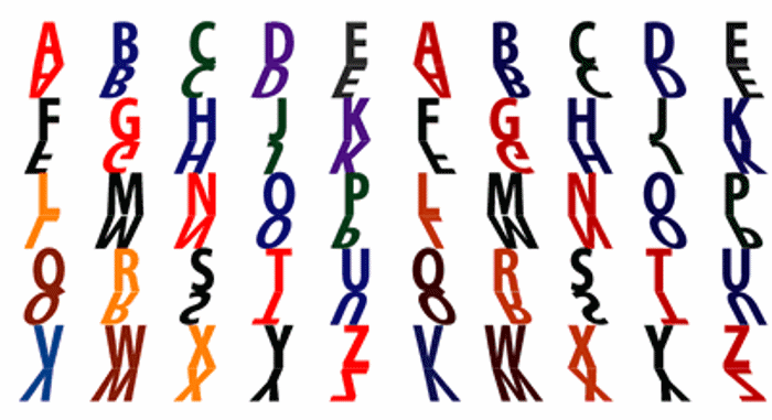 Mirror Klein Font poster