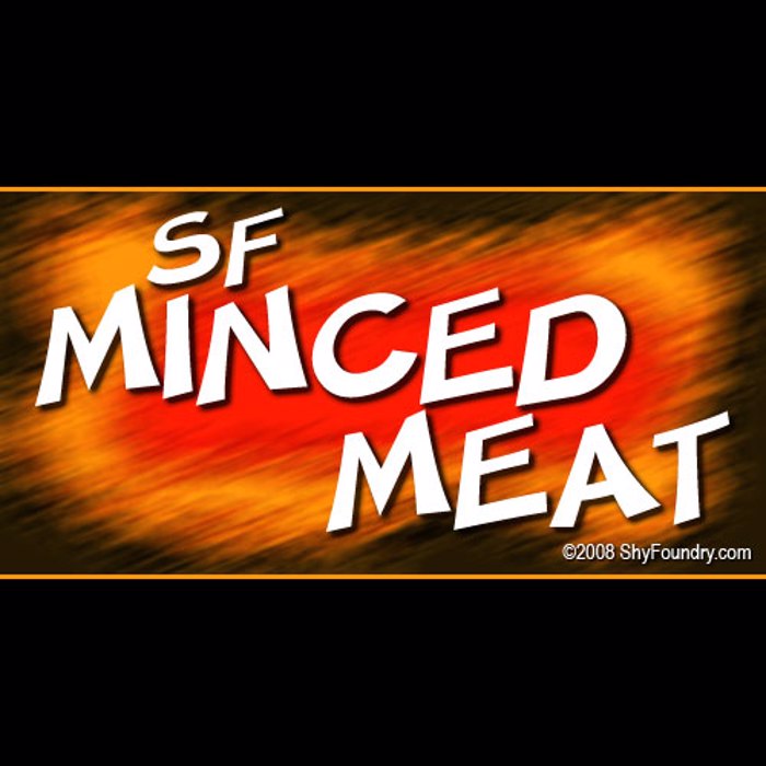 SF Minced Meat Font poster