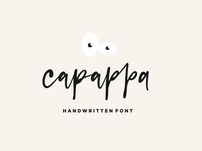 capappa Font poster