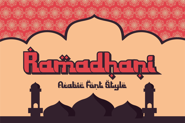 Ramadhani Font poster