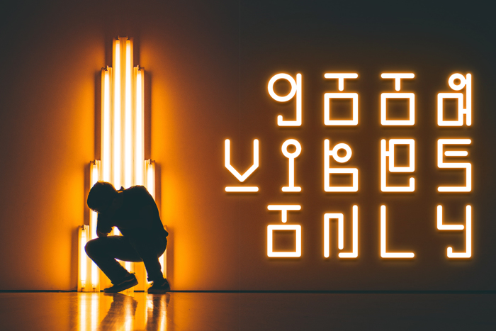 Korean Looks Font poster