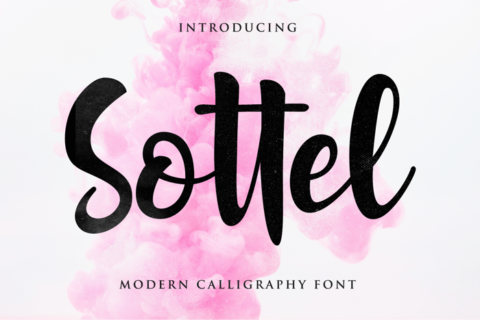 Sottel Font poster