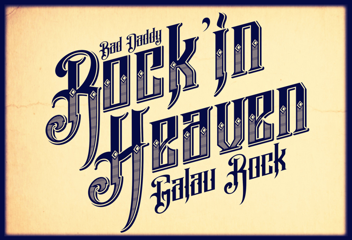 Pure Black Demo Font poster