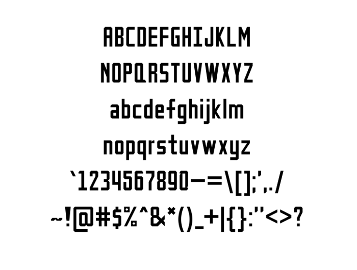 Petak Square Font