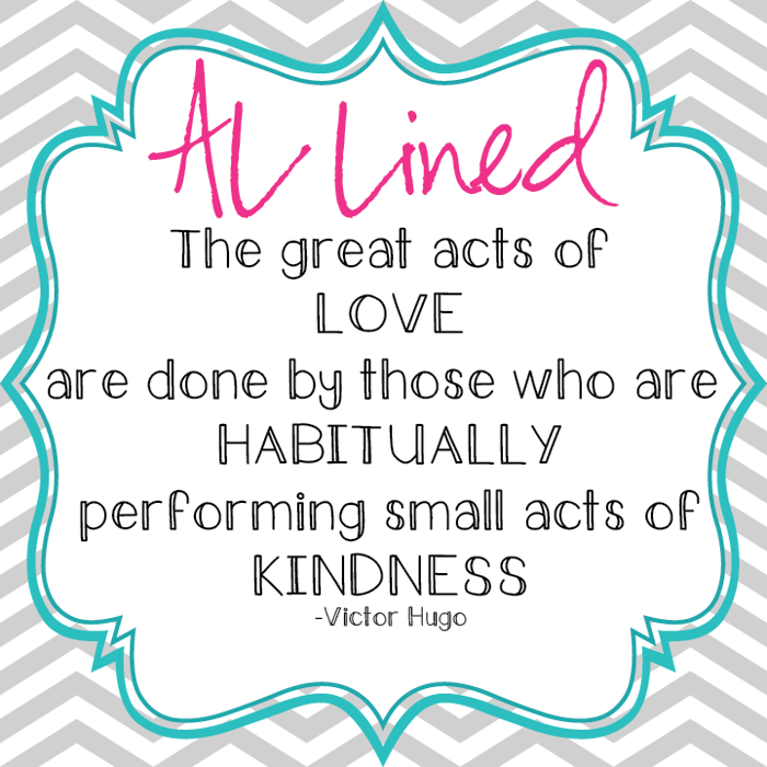 ALLined Font poster