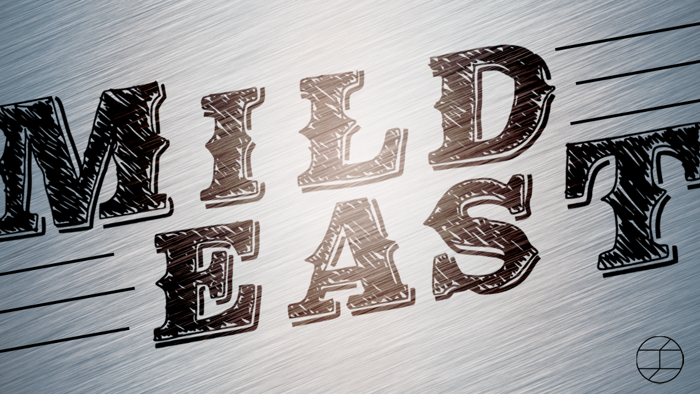 MildEast Font poster
