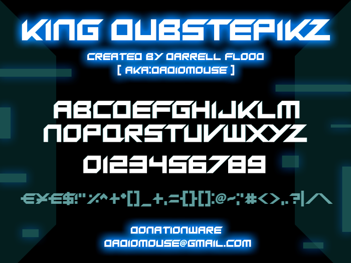 King Dubstepikz Font