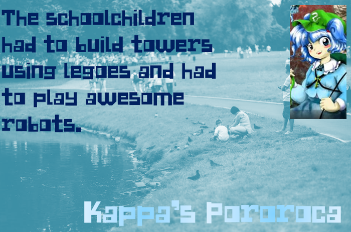 Kappa's Pororoca Font poster