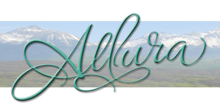 Allura Font poster
