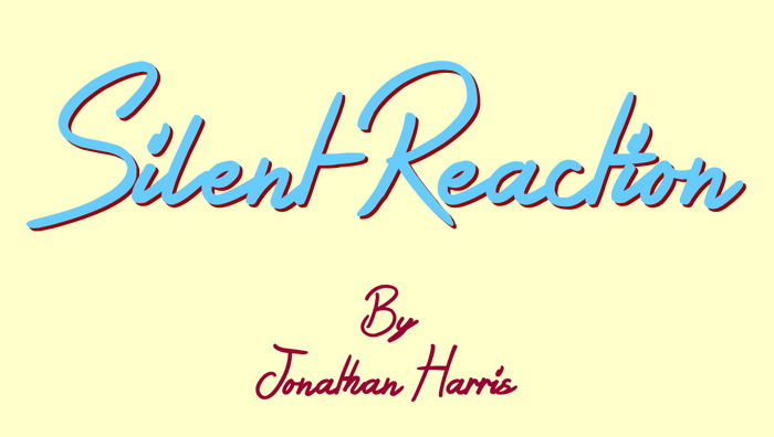 Silent Reaction Font poster