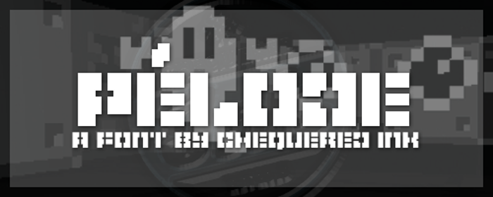 Pelode Font poster