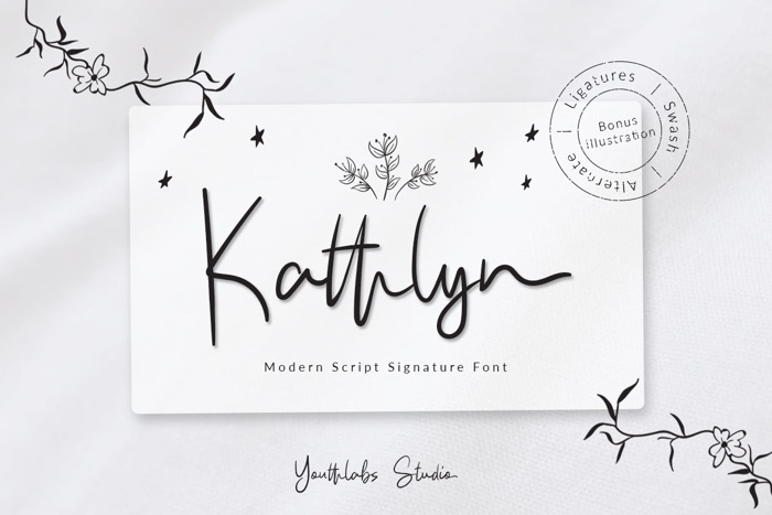 Kathlyn Font poster