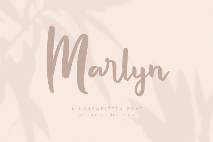 Marlyn Font poster