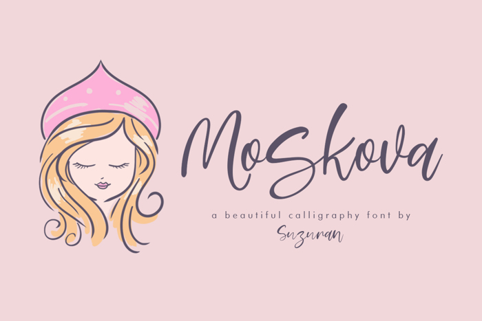 Moskova Font poster