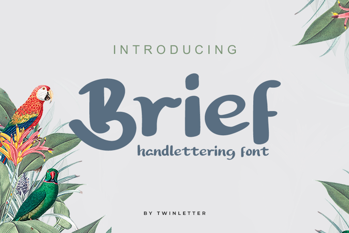 Billark Font poster