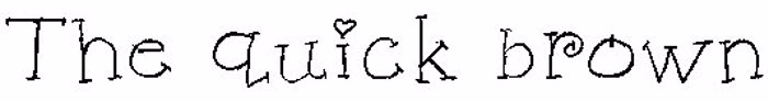 KG KAT'S HANDS Font poster