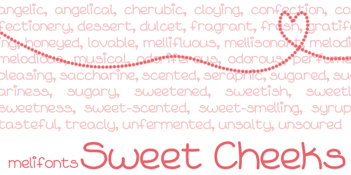 Sweet Cheeks Font