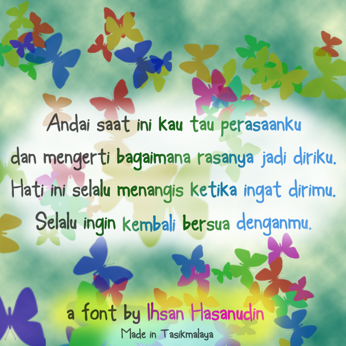 Blee Guys Font poster
