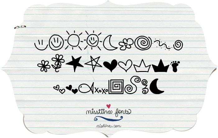 MTF Doodle Font poster