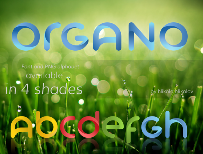 Organo Font poster